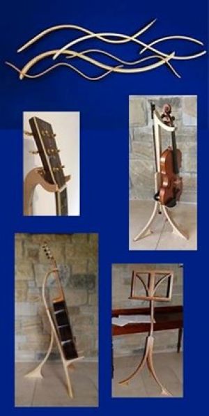 DAVE FOOTE, furniture maker, unique musical accessories