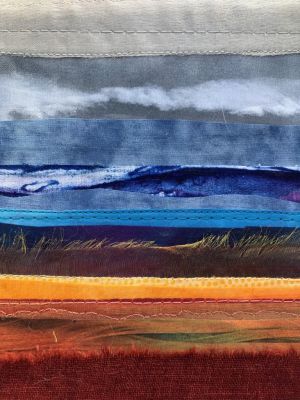 JEANETTE LANDER, textiles & mixed media