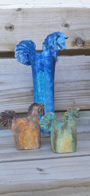 JULIE BROWN-KING, ceramicist